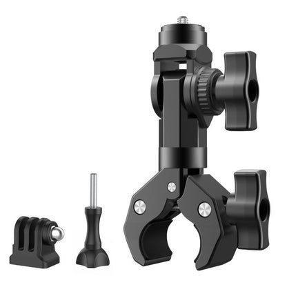 Camera Clip Motorcycle Bicycle Handlebar Crab Clamp For Sports Camera, With Adapter