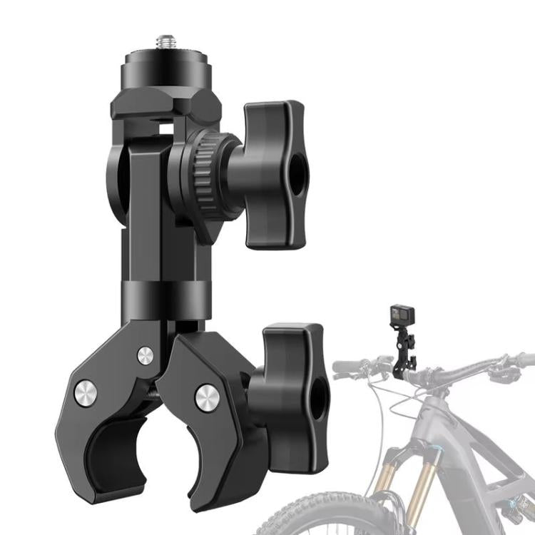 Camera Clip Motorcycle Bicycle Handlebar Crab Clamp For Sports Camera, With Adapter