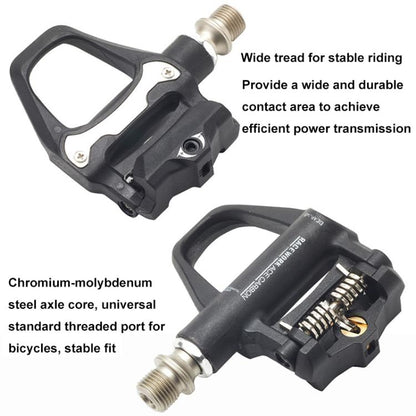 RACEWORK 1pair Road Bicycle Riding Anti-slip Self-locking Pedals