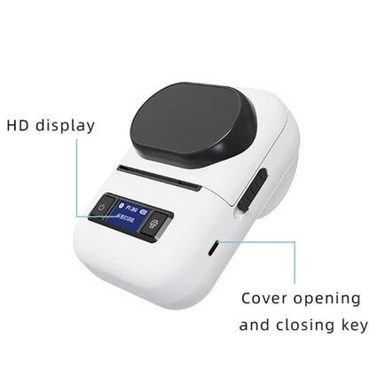 PT260 50mm/s  203DPI Bluetooth Thermal Label Printer, 57mm Print Width for Commercial & Office Use
