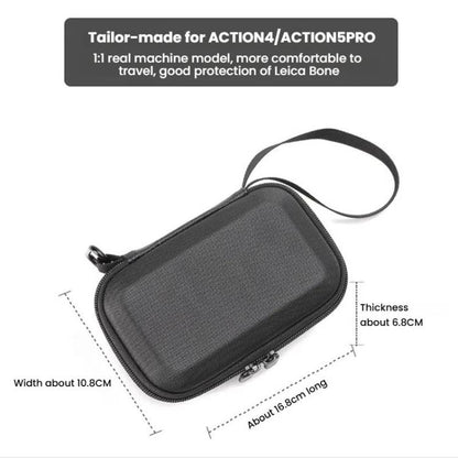 BKANO For DJI Osmo Action 3 / 4 / 5 Pro Storage Bag Sports Camera Handbag