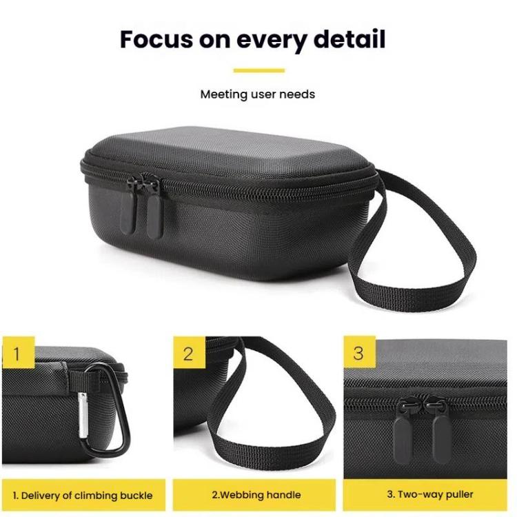 BKANO For DJI Osmo Action 3 / 4 / 5 Pro Storage Bag Sports Camera Handbag