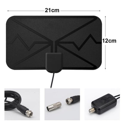 3600 Miles 4K Digital Antenna TV indoor Amplifier Signal Booster DVB-T2 HDTV Antenna, 3M DVB-T