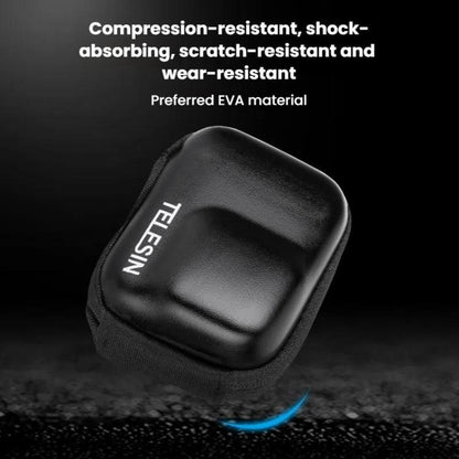 TELESIN Sports Camera Mini EVA Protective Storage Bag For GoPro HERO12 Black /11 Black /10 Black /9 Black