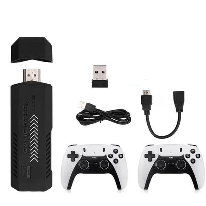 M10 Pro 4K TV Game Player 3D HD Retro Video Game Console, 64G With Wired Controller, 128G With Wired Controller, 256G With Wired Controller, 64G With Charged Controller, 128G With Charged Controller, 256G With Charged Controller