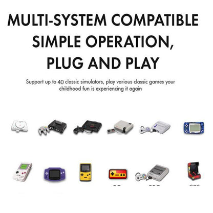 M10 Pro 4K TV Game Player 3D HD Retro Video Game Console, 64G With Wired Controller, 128G With Wired Controller, 256G With Wired Controller, 64G With Charged Controller, 128G With Charged Controller, 256G With Charged Controller