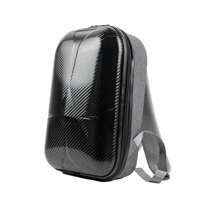 For DJI RS 4 Mini Large Capacity Waterproof Handheld Stabilizer PC Hard Shell Backpack, Carbon Fiber, Brushed
