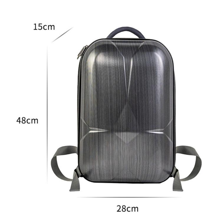 For DJI RS 4 Mini Large Capacity Waterproof Handheld Stabilizer PC Hard Shell Backpack, Carbon Fiber, Brushed