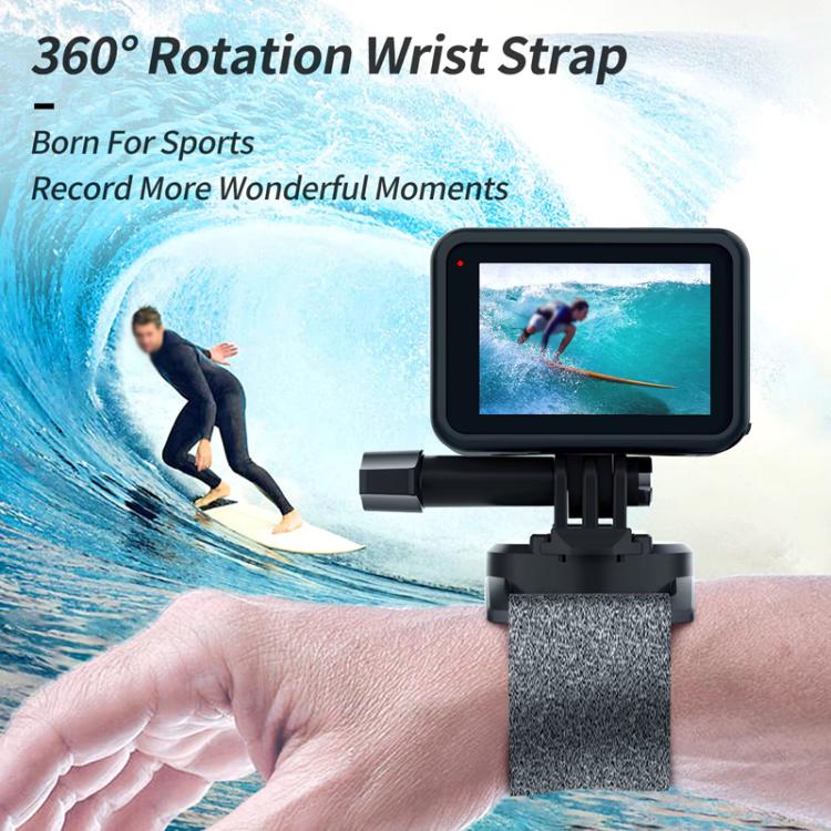 TELESIN Sports Camera Wrist Strap Steering Wrist Mount Strap