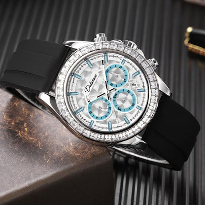 Dulunwe 6055B 30m Waterproof Luminous Automatic Mechanical Watch