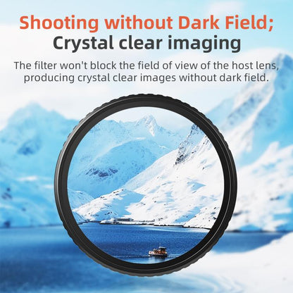 aMagisn Filter For DJI Action 5 Pro / 4 / 3, CPL, ND8+16+32+64, ND8+16+32+CPL