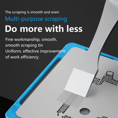 Cell Phone Repair Non-Magnetic Stainless Steel Scraper Removal Tablet Paste Stirring BGA Pry Bar Degumming Tool, M-068