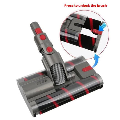 Vacuum Cleaner Dual Roller Brush Head Universal Floor Brush Replacement, Roller Brush