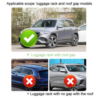 Car Luggage Rack Modification Fixing Clip Roof Spotlight Bracket Accessories, Car Luggage Rack Fixing Clip