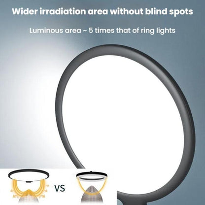 Live Streaming Fill Light LED Photography Lamp Mobile Phone Eye Protection Soft Light Selfie Lamp, 8inch（Black）, 10inch（Black）, 10inch（White）, 12inch（Black）