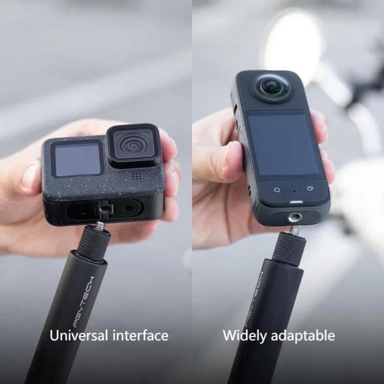 PGYTECH 96cm Aluminum Alloy Extended Sports Camera Selfie Stick