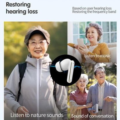 Smart Touch In-Ear Hearing Aid With Digital Charging Compartment