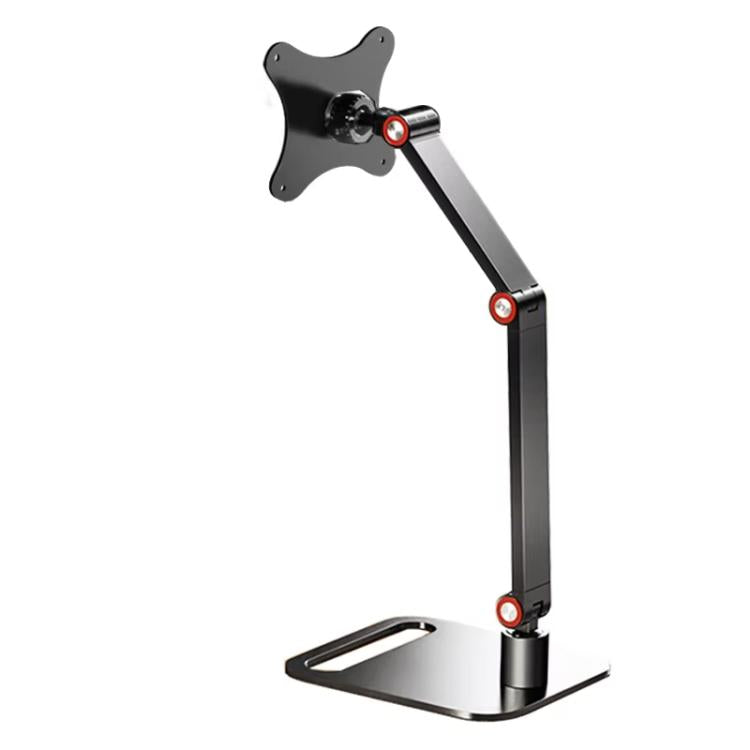 Portable Vesa Monitor Stand Height Adjustable Swivel Desk Mount For 17-Inch Screens, 17-Inch Vesa