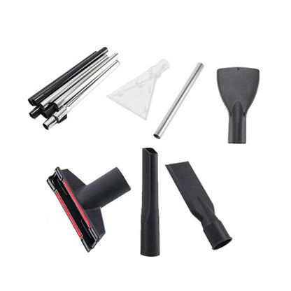 For 32mm Caliber Household Vacuum Cleaner Replacement Part, Plastic Joint Tube, Metal Telescopic Tube, Transparent Suction Tips, Flat Suction Nozzle, Sofa Suction Nozzle, Large Flat Suction Nozzle, Long Flat Suction Nozzle