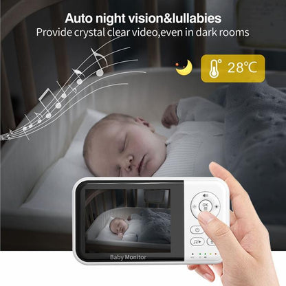 3.2 inch LCD Wireless Video Baby Monitor 2 Way Audio Talk Night Vision Surveillance Security Camera, US Plug, EU Plug, UK Plug, AU Plug
