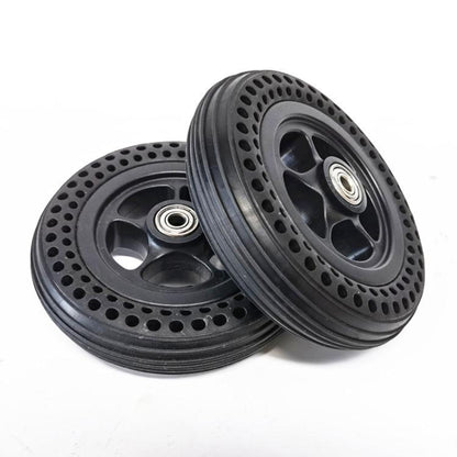 For Sida / Motus Wheelchair 6 inch Pneumatic Front Cellular Solid Tire Whole Wheel, 6 x 1 1 / 4