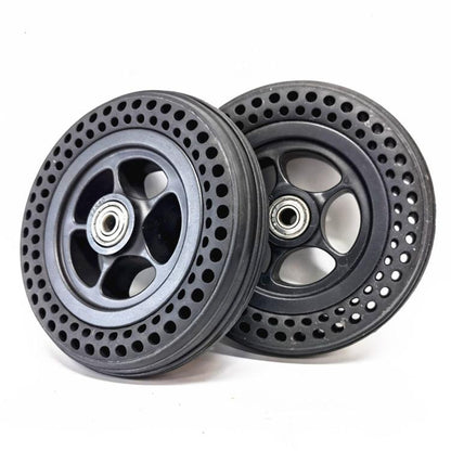 For Sida / Motus Wheelchair 6 inch Pneumatic Front Cellular Solid Tire Whole Wheel, 6 x 1 1 / 4