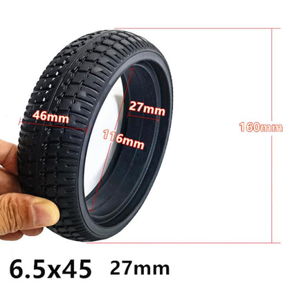 6.5 x 45 Bumper Car Brushless Motor Tires Free Inflatable Model Cars And Airplanes Accessories, 27mm
