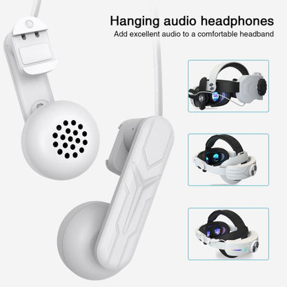 For Meta Quest 2 / 3 Independent Headphones Headband High Sound Speaker VR Accessory