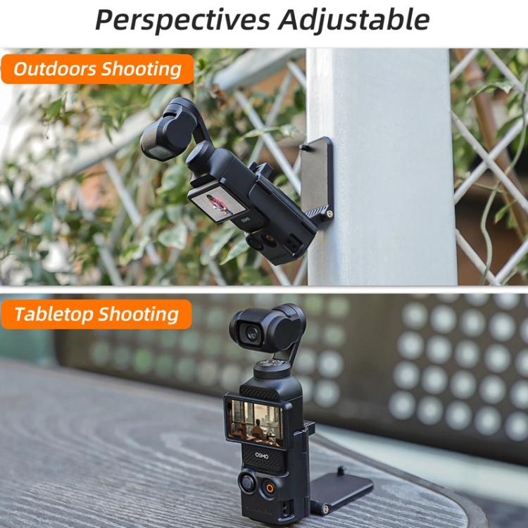 For DJI Osmo Pocket 3 Sunnylife OP3-ZJ761 Magnetic Stand Base Angle Adjustable Multi-functional Desktop Stand Accessories, OP3-ZJ761