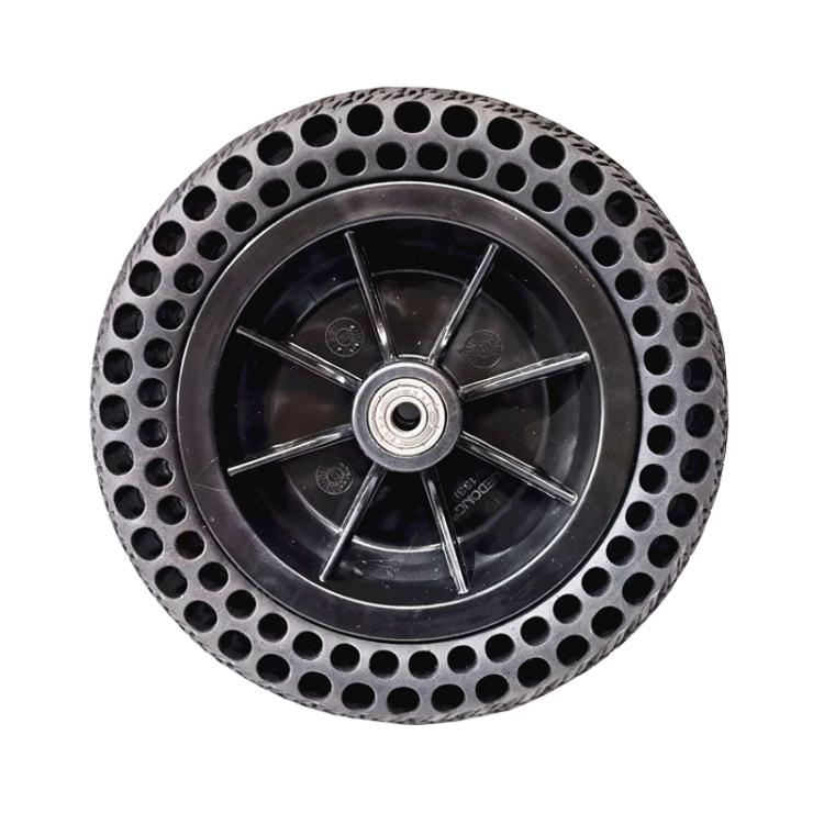 8 inch Electrical Wheelchair Honeycomb Solid Front Wheel Tire Assembly, 200 x 50