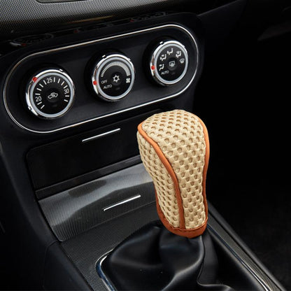 Universal Car Gearshift Cover Interior Accessories, T-type Black Red, T-type Black, T-type Coffee, T-type Gray, T-type Beige, T-type Beige Brown, Manual Transmission Brown, Manual Transmission Black Red, Manual Transmission Black