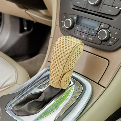 Universal Car Gearshift Cover Interior Accessories, T-type Black Red, T-type Black, T-type Coffee, T-type Gray, T-type Beige, T-type Beige Brown, Manual Transmission Brown, Manual Transmission Black Red, Manual Transmission Black