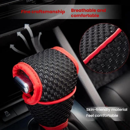 Universal Car Gearshift Cover Interior Accessories, T-type Black Red, T-type Black, T-type Coffee, T-type Gray, T-type Beige, T-type Beige Brown, Manual Transmission Brown, Manual Transmission Black Red, Manual Transmission Black