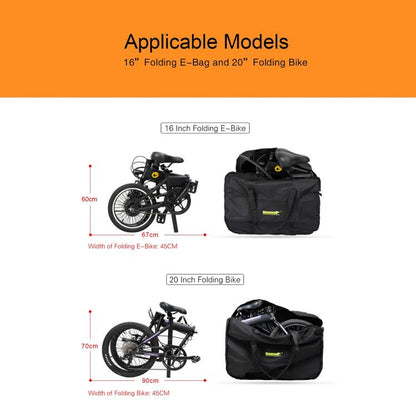 Rhinowalk 16/20 inch Portable Folding Bicycle Loading Bag Bicycle Storage Bag, RF161, RF201