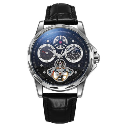 Dulunwe 6060C 30m Waterproof Luminous Automatic Mechanical Watch