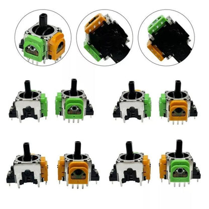 High Precision Adjustable Hall Electromagnetic Joystick IC Rocker Accessories, 2pcs For PS5, 2pcs For PS4, 2pcs For XBOX, 2pcs For NS Pro