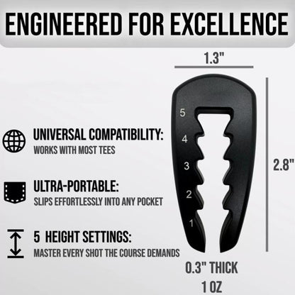 Golf Seat Height Adjuster Spike Setter
