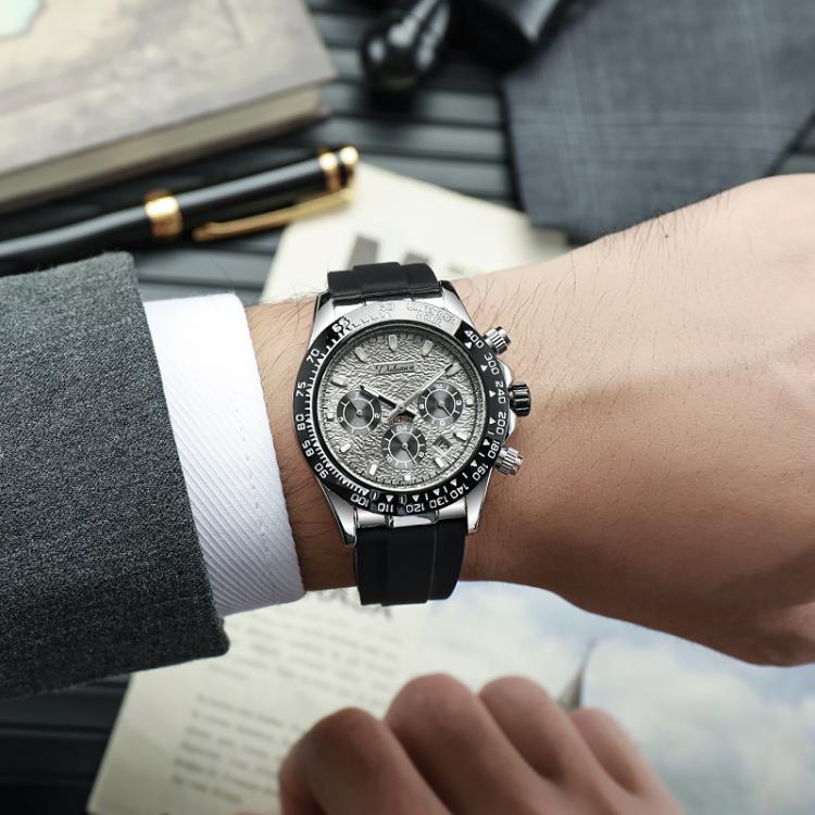 Dulunwe 30m Waterproof Luminous Fully Automatic Mechanical Watch