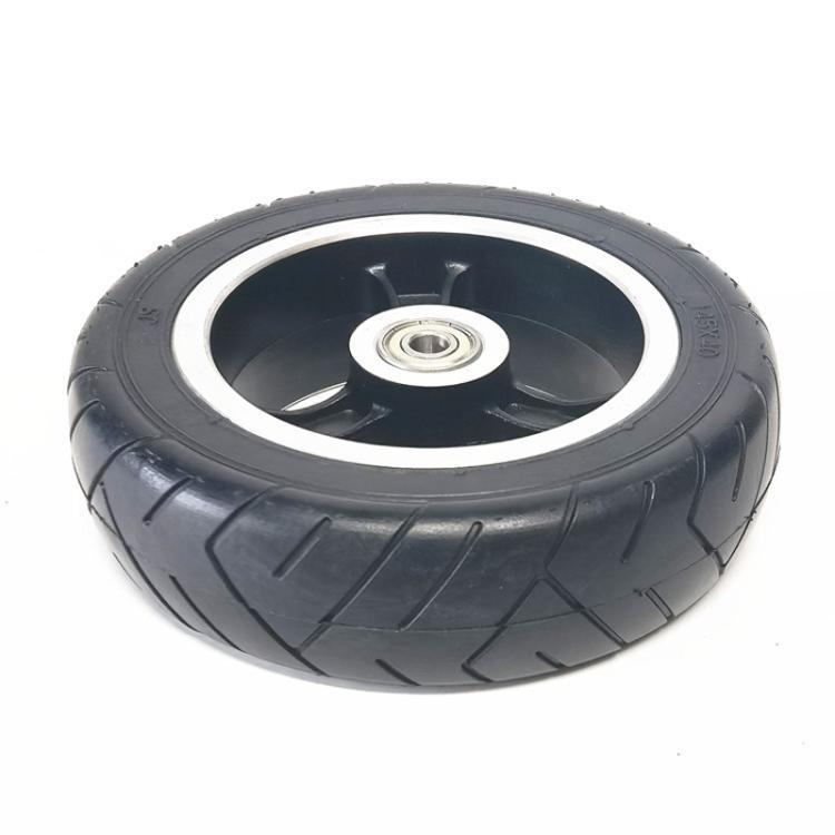 6 inch Electrical Scooter Rear Wheel Solid Explosion Proof Whole Wheel Assembly Tire, 145 x 40 8mm