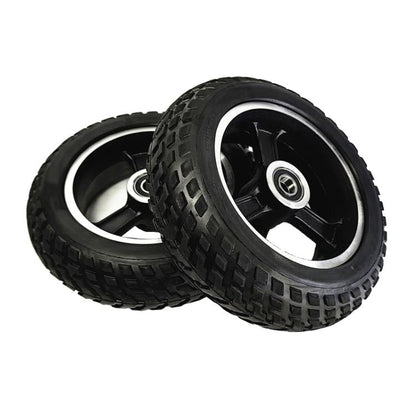 6inch Electrical Scooter Trolley Wheel 6 x 2 Solid Tires Whole Aluminum Wheels, 8mm, 10mm
