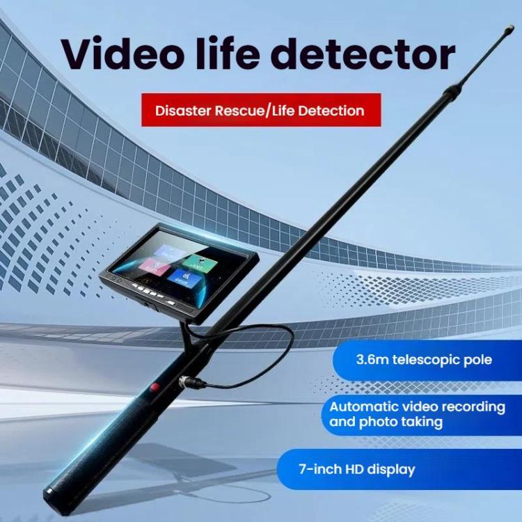360 Degree Camera Life Detector Earthquake Coal Mine Fire Rescue Snake Eyes Infrared HD Intelligent Video Inspection Mirror, US Plug, KZX-V6D With Video, KZX-V6S No Video