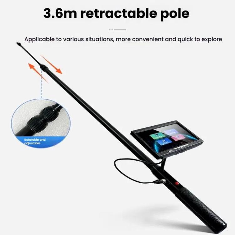 360 Degree Camera Life Detector Earthquake Coal Mine Fire Rescue Snake Eyes Infrared HD Intelligent Video Inspection Mirror, US Plug, KZX-V6D With Video, KZX-V6S No Video