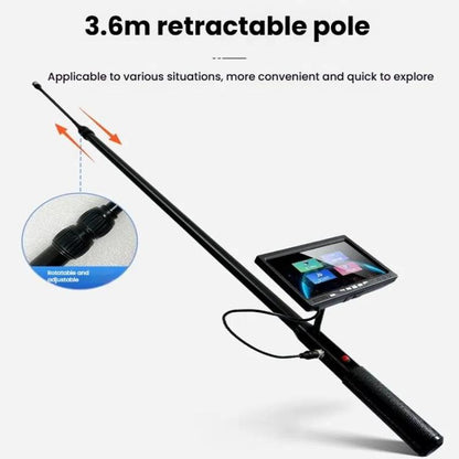 360 Degree Camera Life Detector Earthquake Coal Mine Fire Rescue Snake Eyes Infrared HD Intelligent Video Inspection Mirror, US Plug, KZX-V6D With Video, KZX-V6S No Video