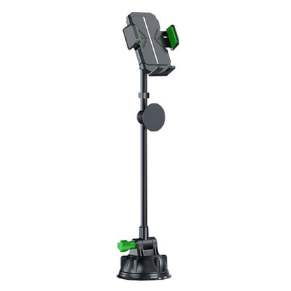 Extended Bendable Hose Car Phone Holder Windshield Dashboard Large Suction Cup Navigation Bracket