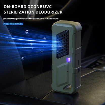 Car Air UVC Deodorizer USB Charging Ozone Purifier