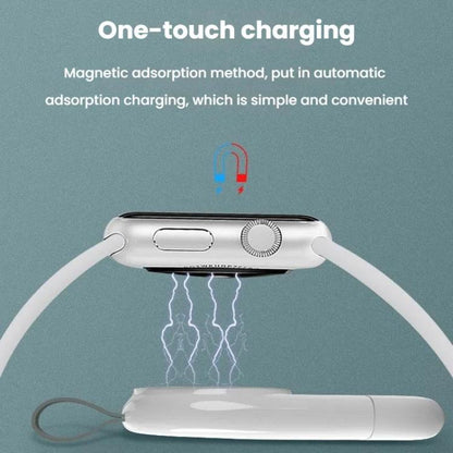 For Apple Watch 1/2/3/4/5/6/7/8/9/10/SE Portable USB Magnetic Wireless Charger
