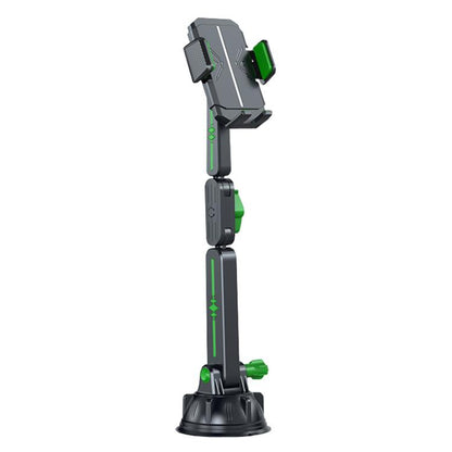 Extended Car Mechanical Arm Telescopic Cell Phone Holder Car Windshield Dashboard Large Suction Cup Navigation Mount
