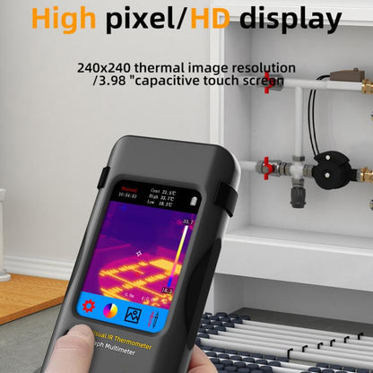 Thermal Imager Multimeter Handheld Touch Screen High Accuracy Thermometer, BSIDE SH7 Standard, BSIDE SH7 Standard+Flexible Coil, BSIDE SH7 Standard+Macro Lens, BSIDE SH7 Standard+Macro Lens+Flexible Coil