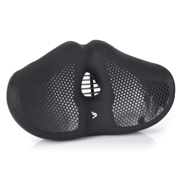 FMFXTRA Thickened Bicycle Saddle Mountain Bike Shaped Saddle, Black, Brown, Black+Tail Light, Brown+Tail Light