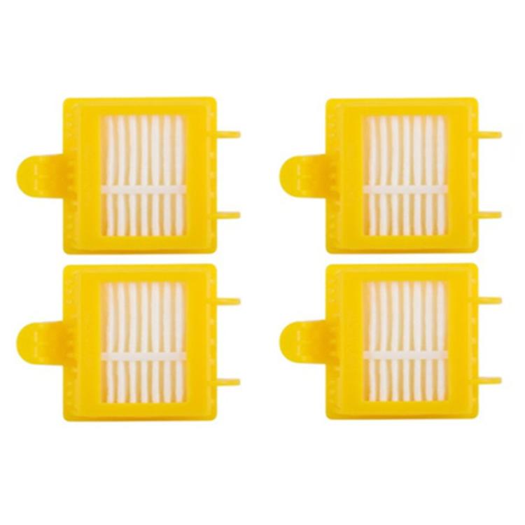 For IRobot Roomba 700/780 Series Sweeping Robot Accessories 4 HEPA Filter +2 Side Brush +1pair Main Brush, 8pcs /Set